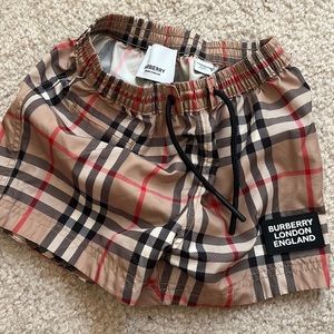 Infant Burberry Swim Trunks
